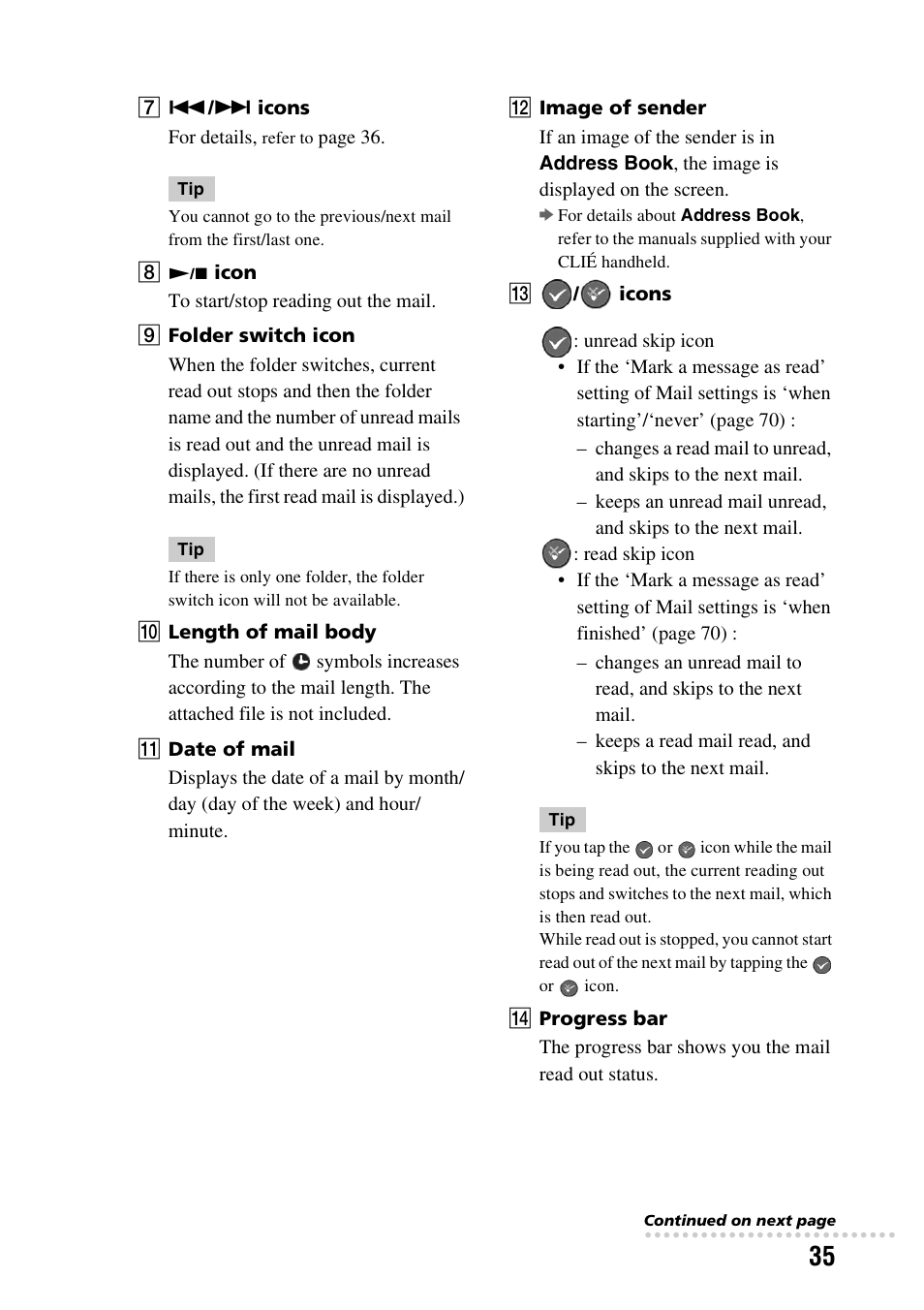 Sony PEGA-CC5 User Manual | Page 35 / 84