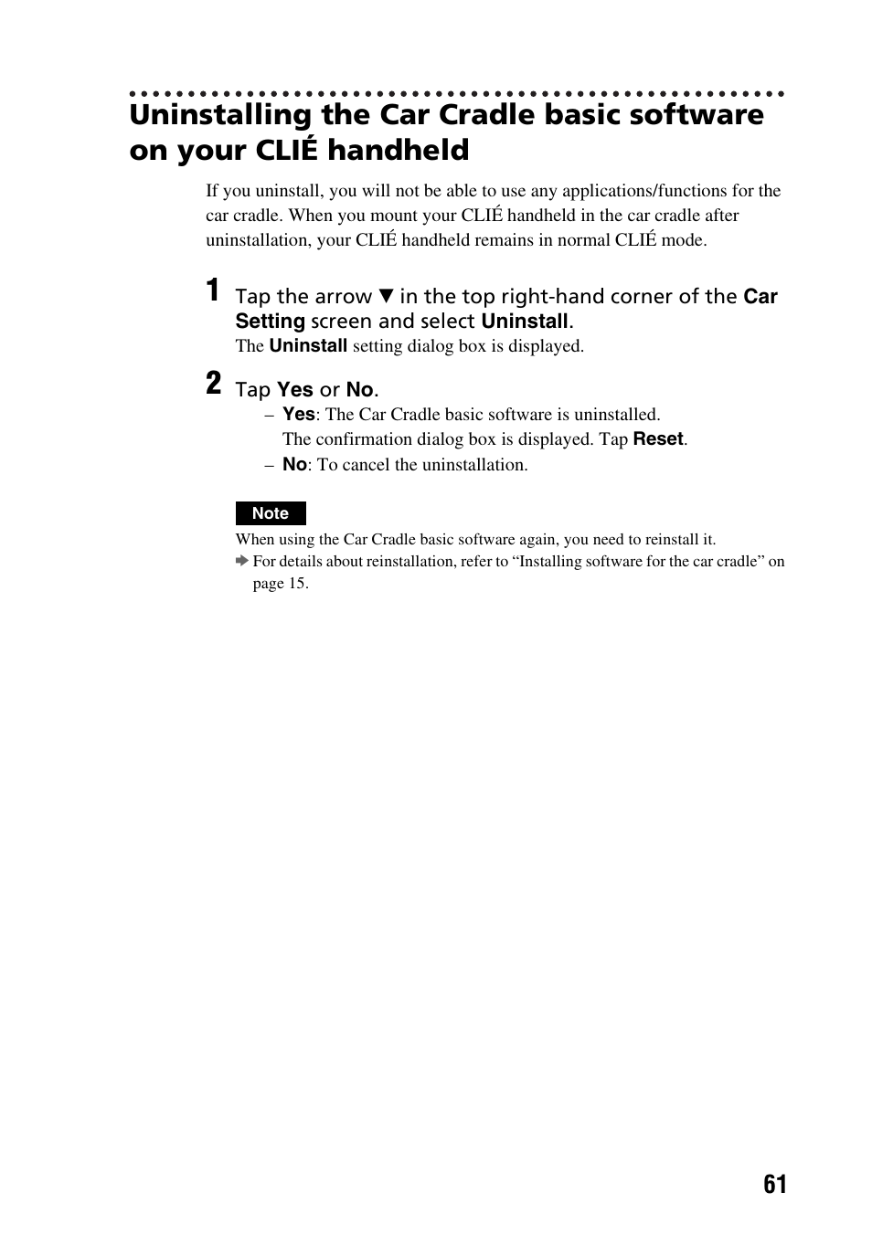 Sony PEGA-CC5 User Manual | Page 61 / 84