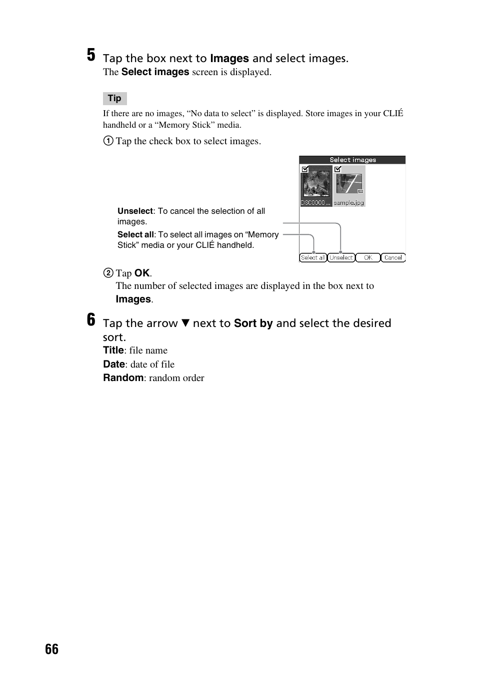 Sony PEGA-CC5 User Manual | Page 66 / 84