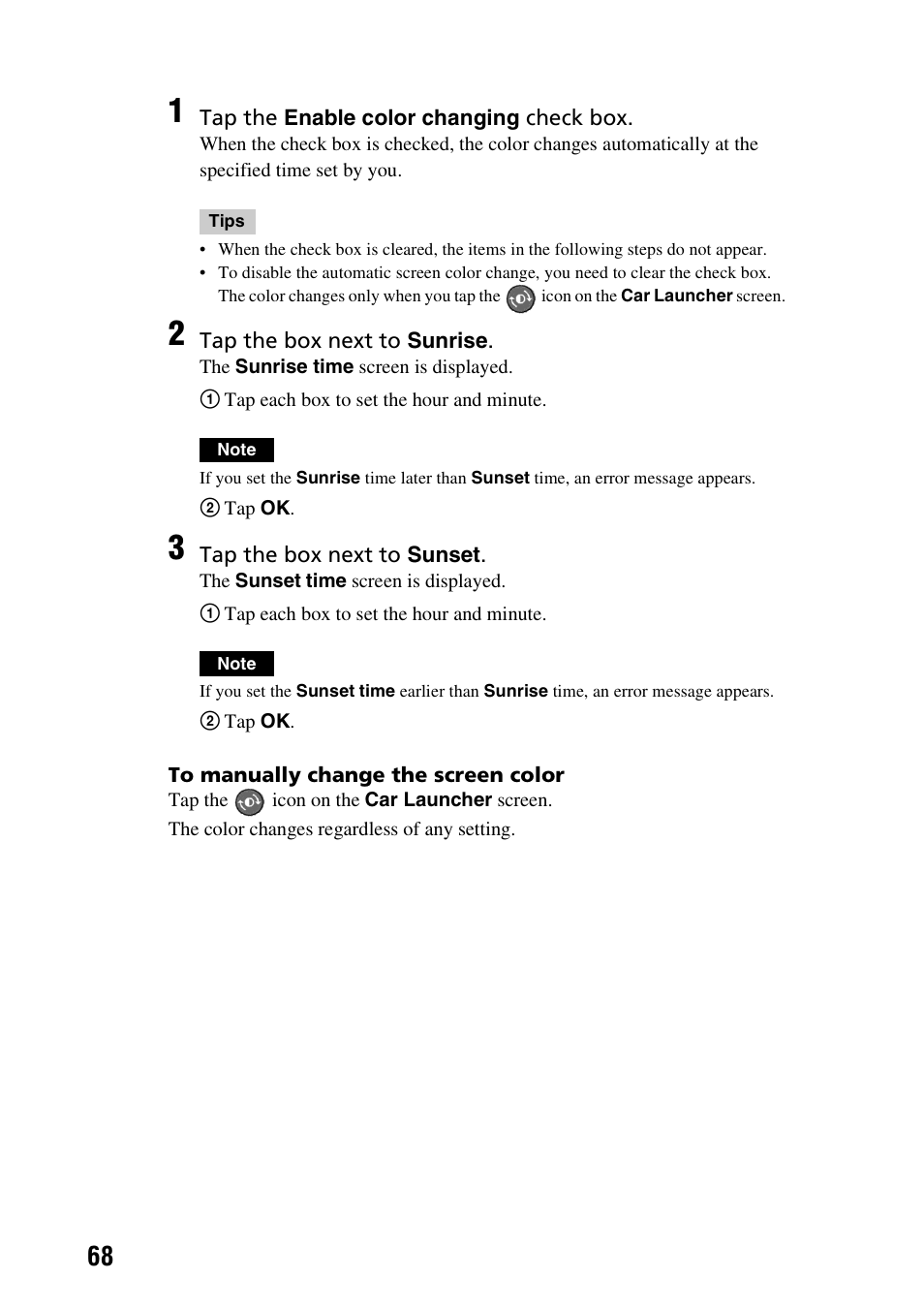 Sony PEGA-CC5 User Manual | Page 68 / 84