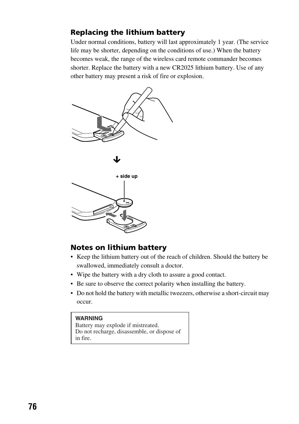 Sony PEGA-CC5 User Manual | Page 76 / 84