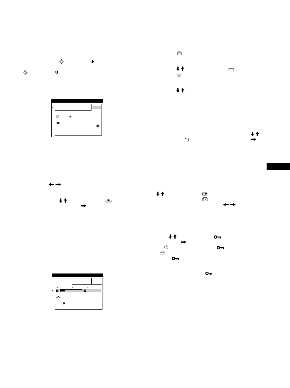 Additional settings (option) | Sony Color Graphic Display User Manual | Page 13 / 84