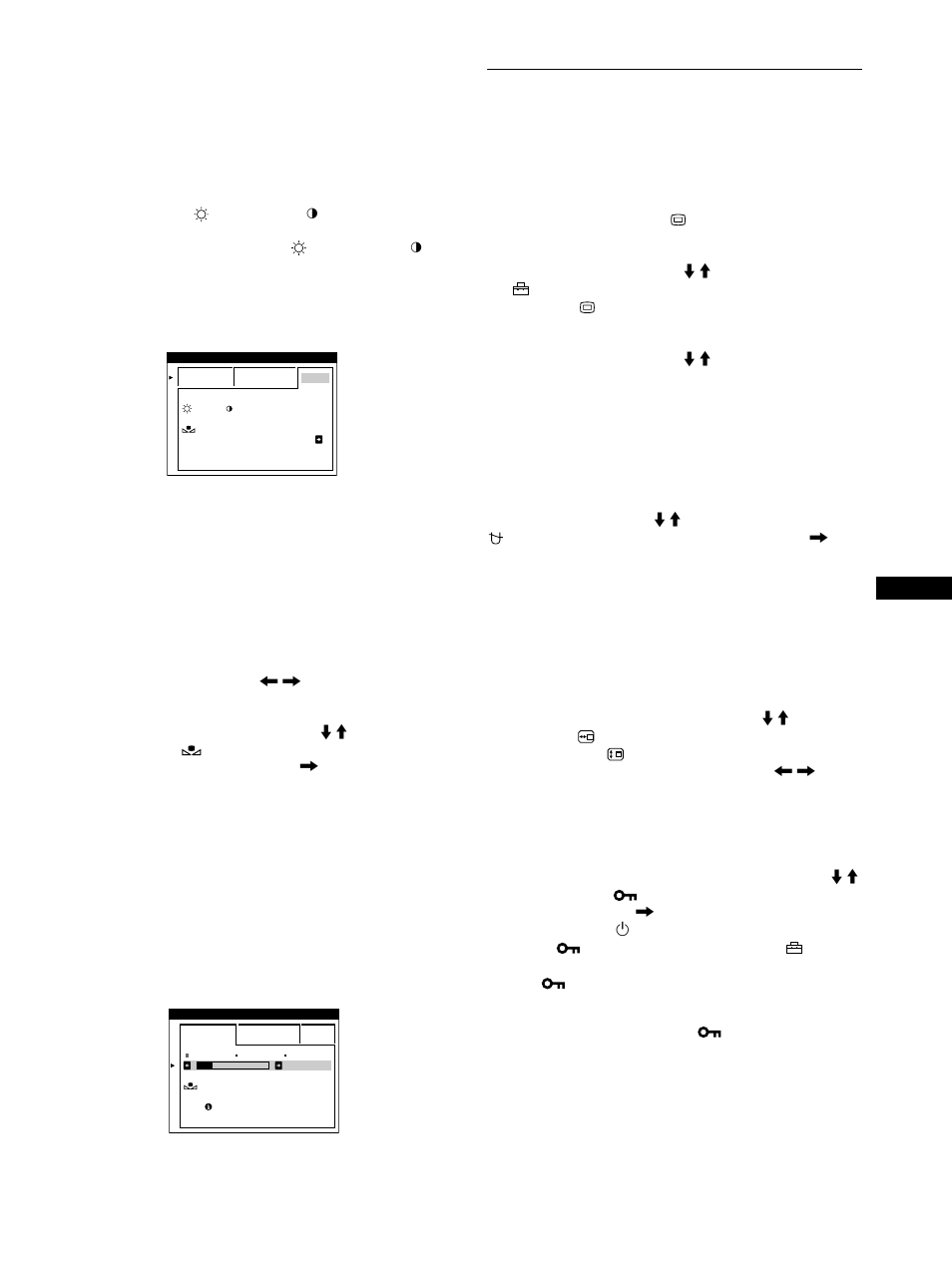Réglages supplémentaires (option) | Sony Color Graphic Display User Manual | Page 29 / 84