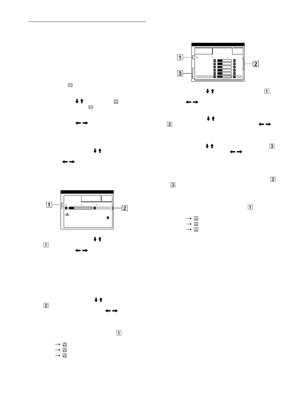 Ajuste del color de la imagen (color), 12 ajuste del color de la imagen (color) | Sony Color Graphic Display User Manual | Page 60 / 84