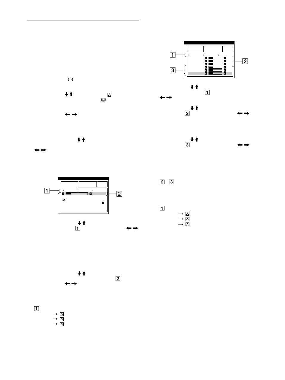 Regolazione del colore dell’immagine (colore), 12 regolazione del colore dell’immagine (colore) | Sony Color Graphic Display User Manual | Page 76 / 84