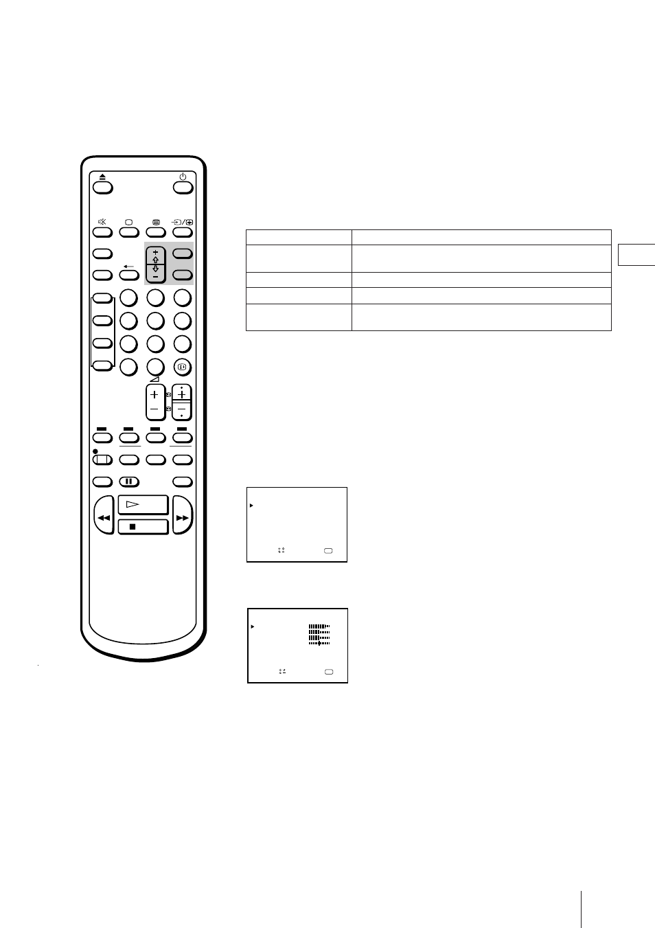 Adjusting the picture displayed on the screen, Gb 4, Press menu to go back to the original screen | Press menu to display the main menu, Repeat steps 4 and 5 to adjust other items | Sony Trinitron KV-21V4U User Manual | Page 18 / 48