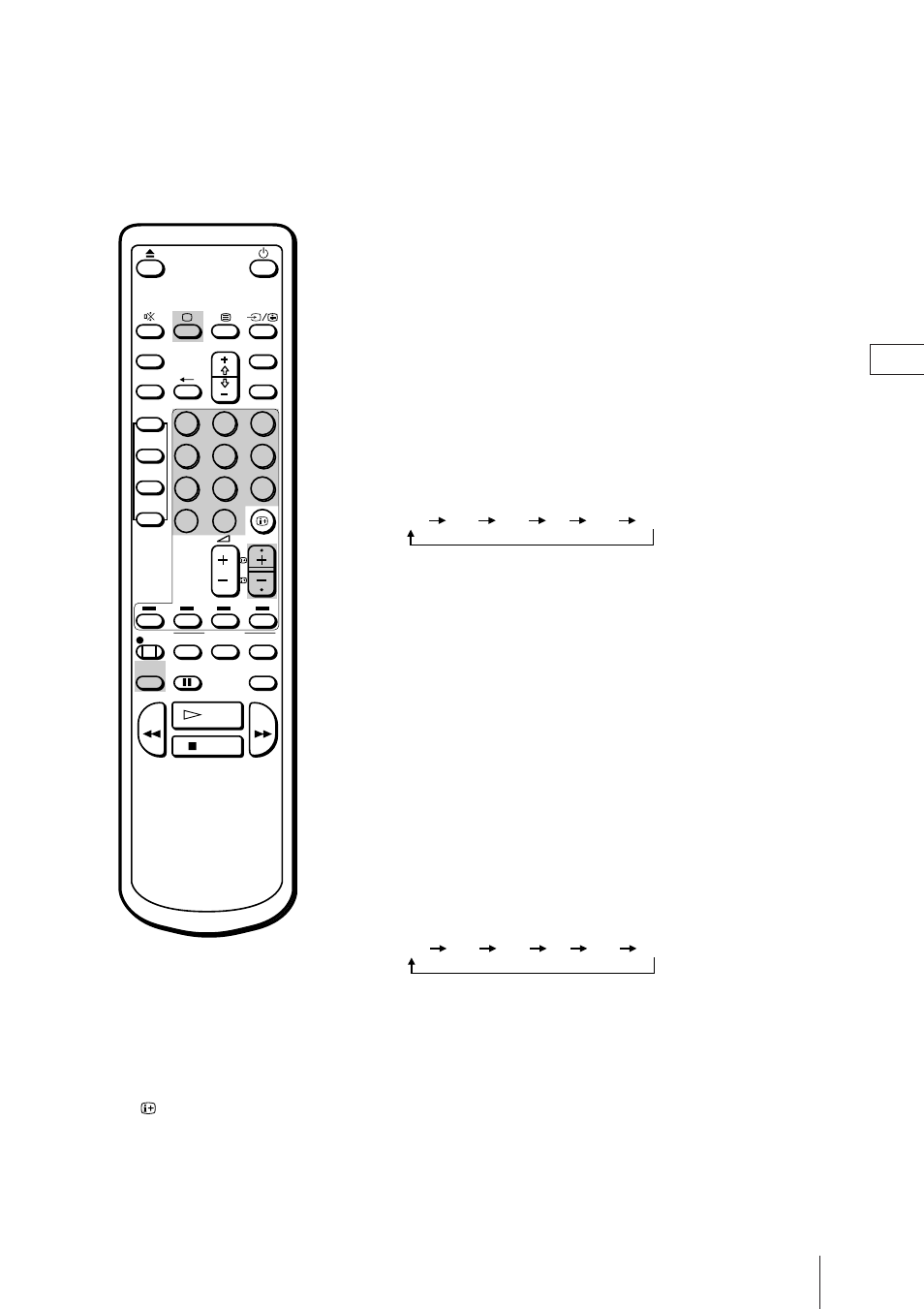 Recording using the quick-timer, If you are recording, If you are not recording | Sony Trinitron KV-21V4U User Manual | Page 30 / 48