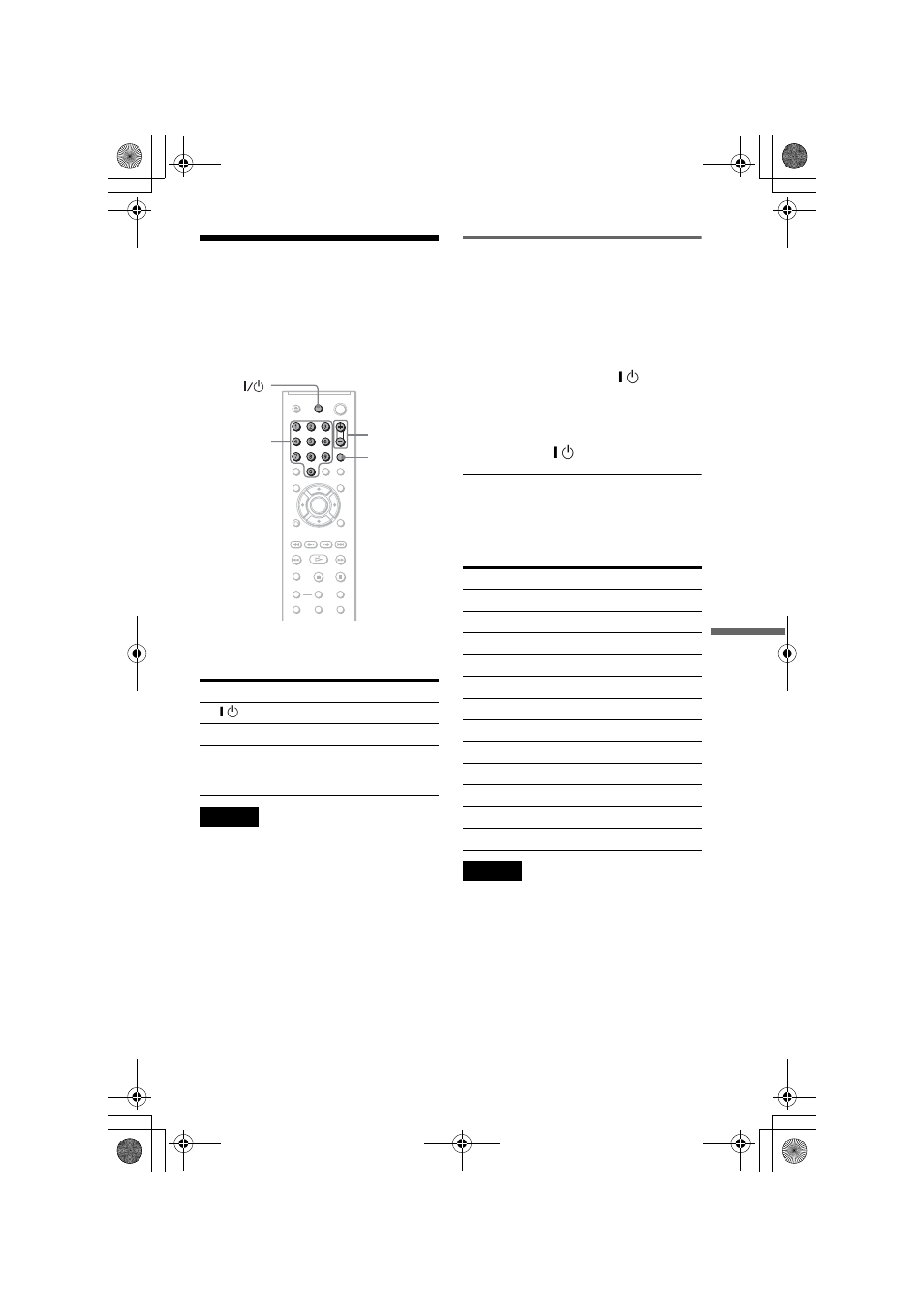 L1 - controlling your tv with the supplied remote, Controlling your tv with the supplied remote, Button (57) | Ns (57), Controlling other tvs with the remote | Sony DVP-NS55P User Manual | Page 57 / 84