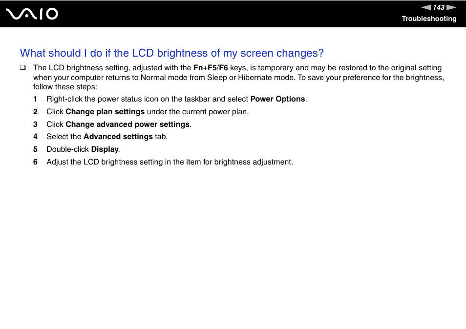 Sony VAIO VGN-NS User Manual | Page 143 / 175