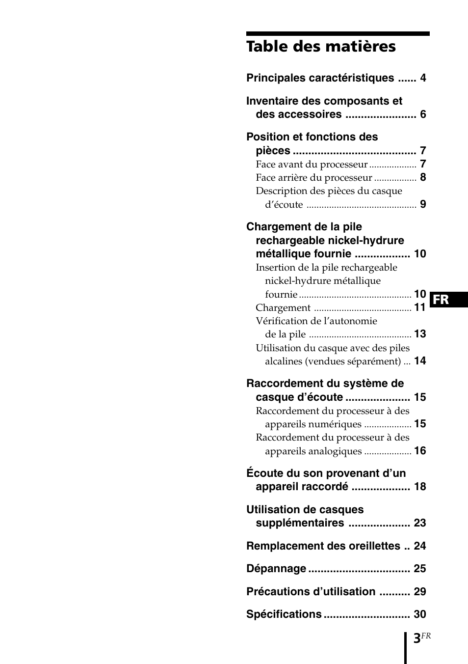 Sony MDR DS6000 User Manual | Page 33 / 92