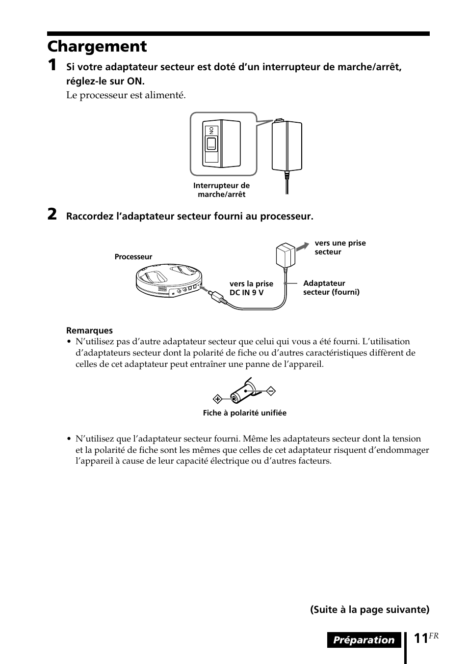 Chargement | Sony MDR DS6000 User Manual | Page 41 / 92