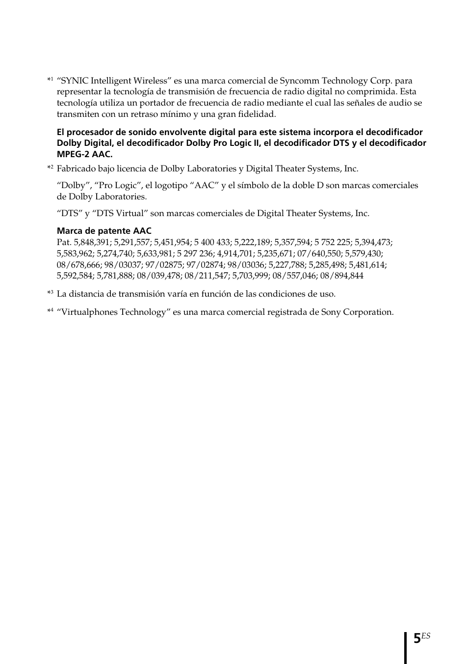 Sony MDR DS6000 User Manual | Page 65 / 92