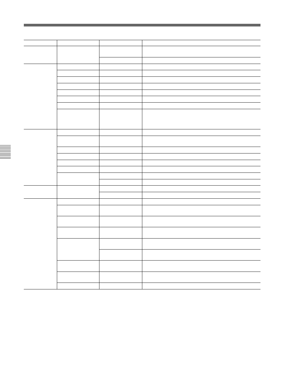 7 paint menu, 26(e) | Sony HDC-F950 User Manual | Page 120 / 130