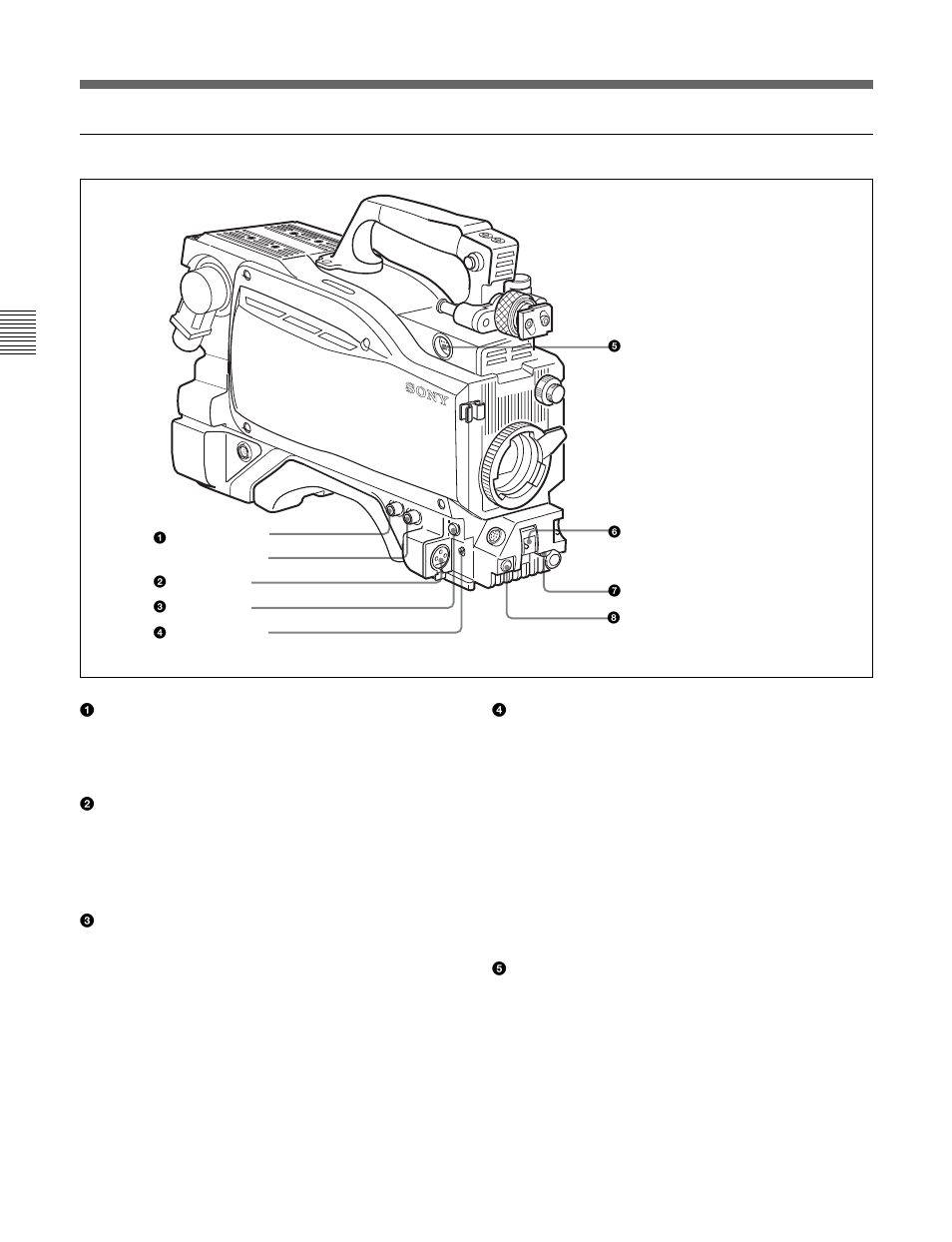 4(j) | Sony HDC-F950 User Manual | Page 16 / 130