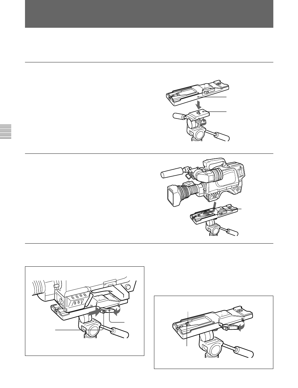 6 三脚への取り付け, 8(j) | Sony HDC-F950 User Manual | Page 30 / 130