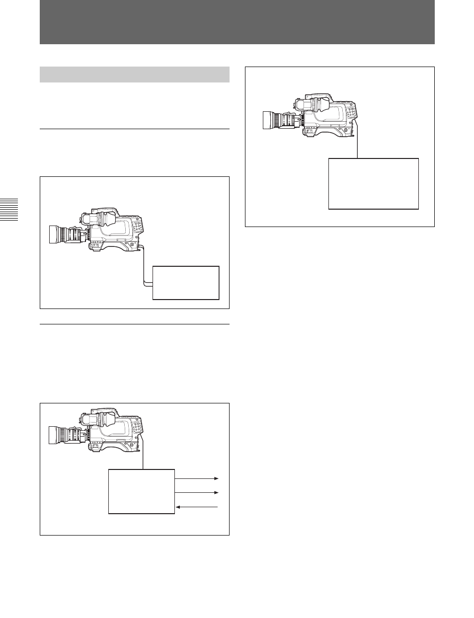 2 connections and power supply, 2-1 connections, 2 connections and power supply -2(e) | 2-1 connections -2(e), 2(e) | Sony HDC-F950 User Manual | Page 86 / 130