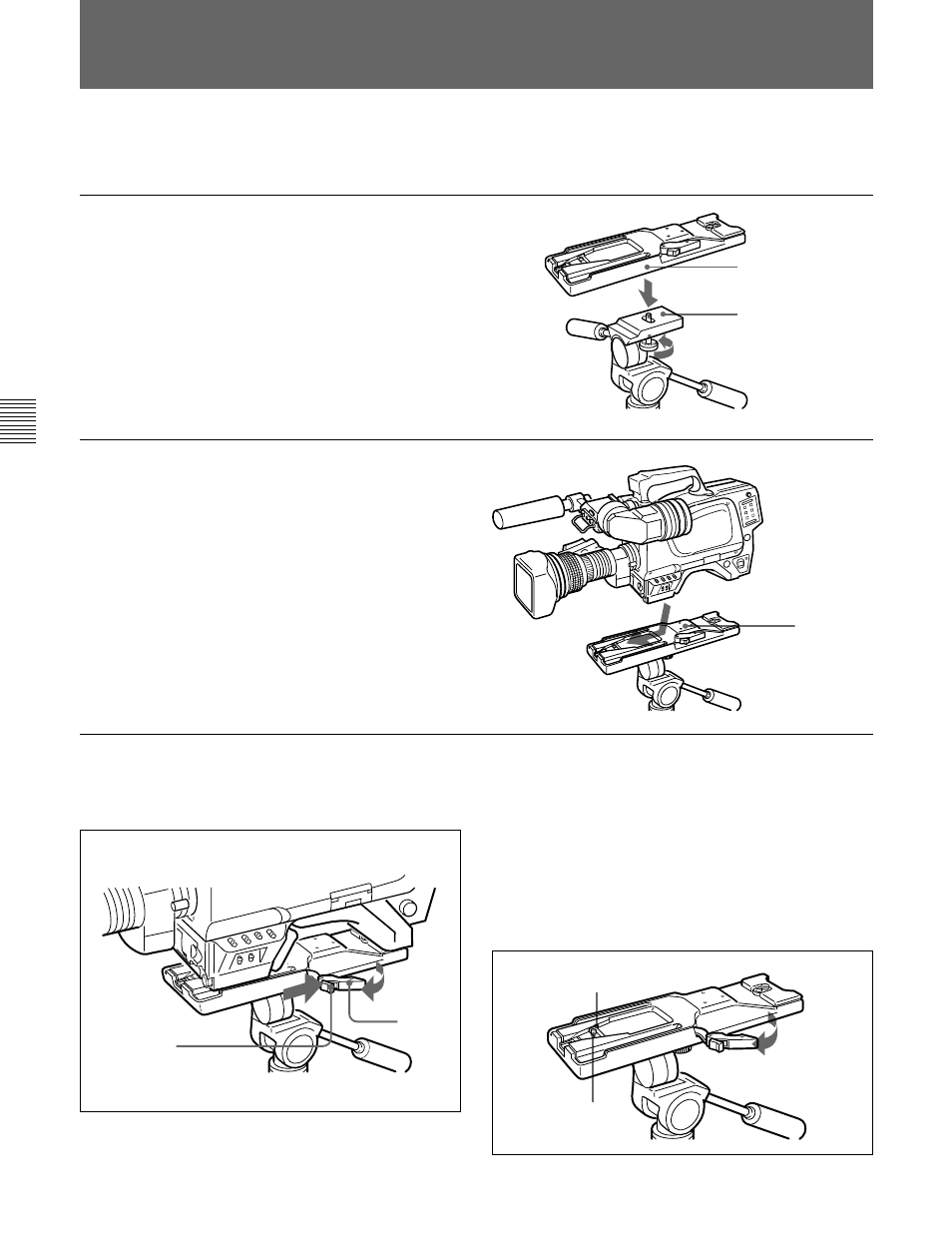 6 mounting the camera on a tripod, 6 mounting the camera on a tripod -8(e), 8(e) | Sony HDC-F950 User Manual | Page 92 / 130
