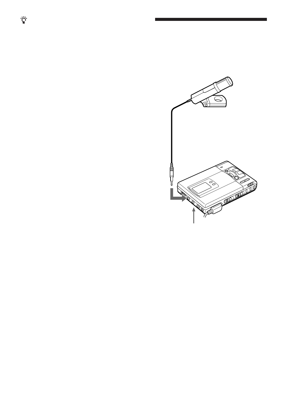 Recording from a microphone | Sony MZ-R50 User Manual | Page 12 / 212