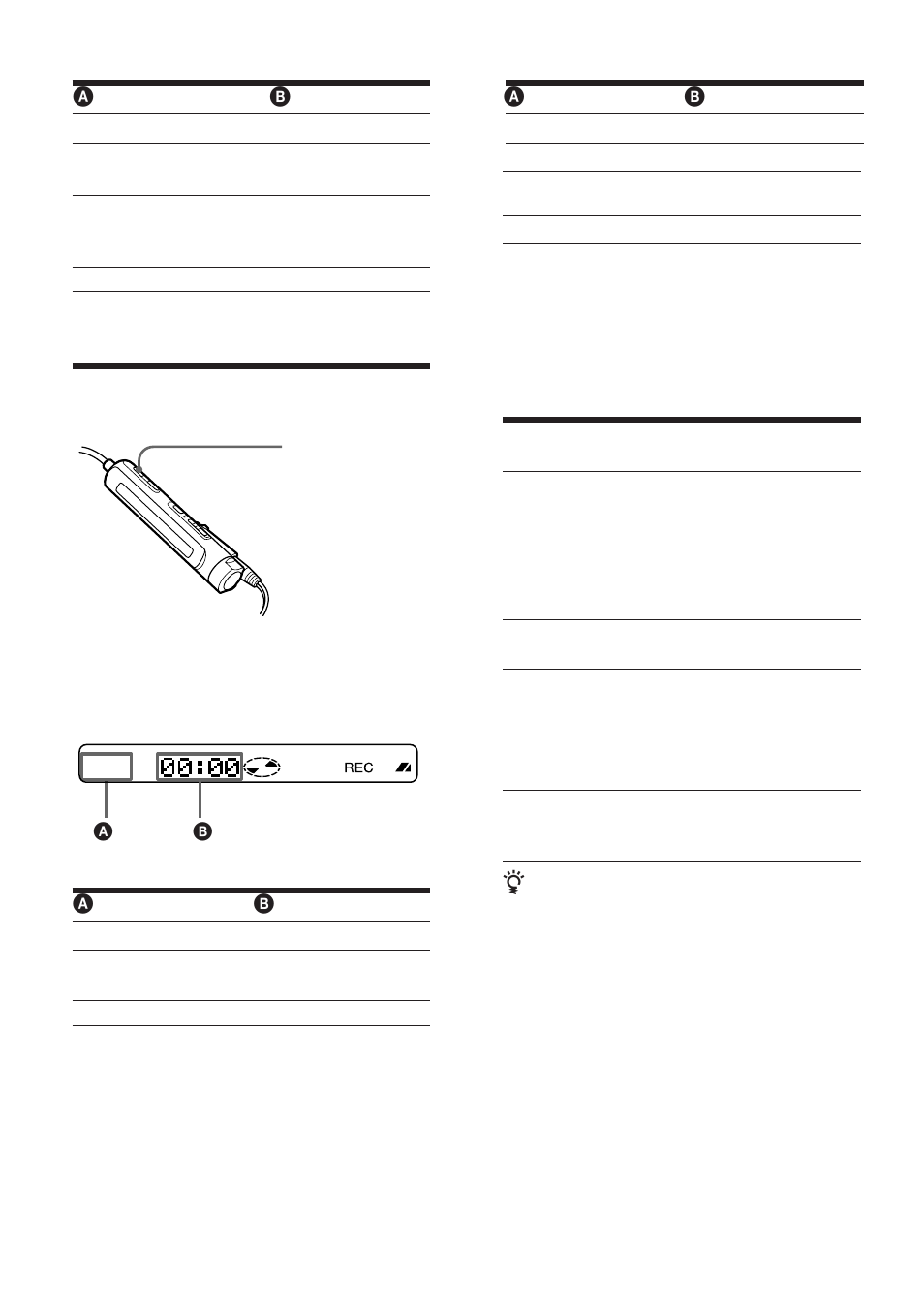 På fjärrkontrollen | Sony MZ-R50 User Manual | Page 131 / 212
