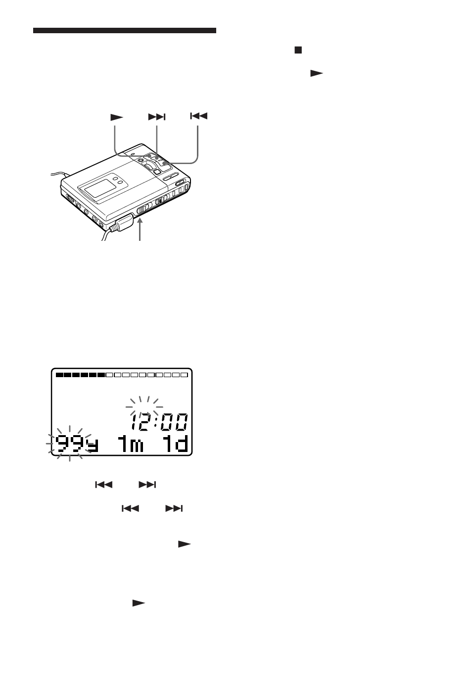 Ställa klockan för inspelning | Sony MZ-R50 User Manual | Page 132 / 212