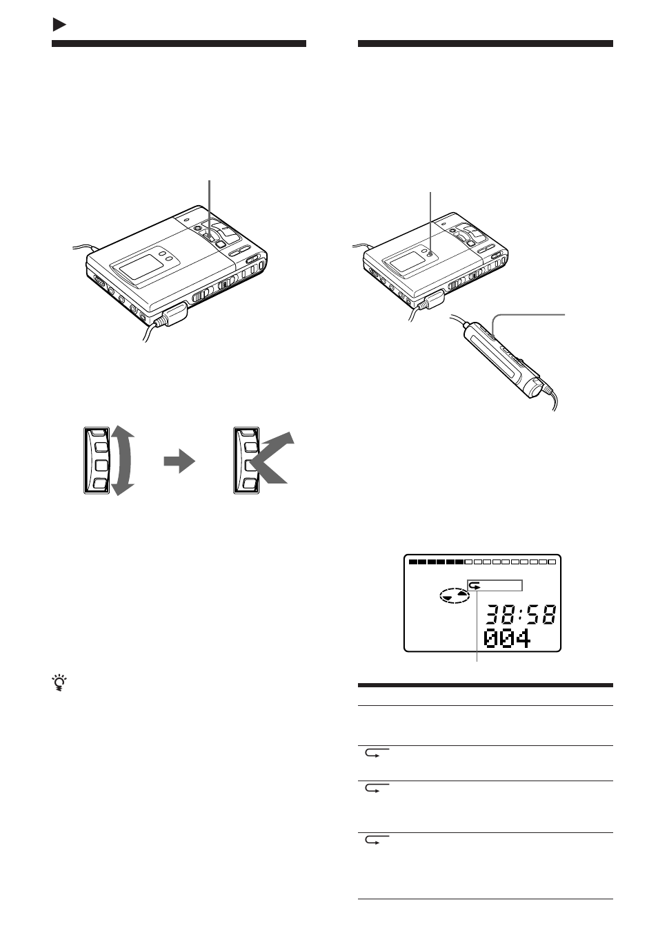 Spela upp spår flera gånger | Sony MZ-R50 User Manual | Page 133 / 212