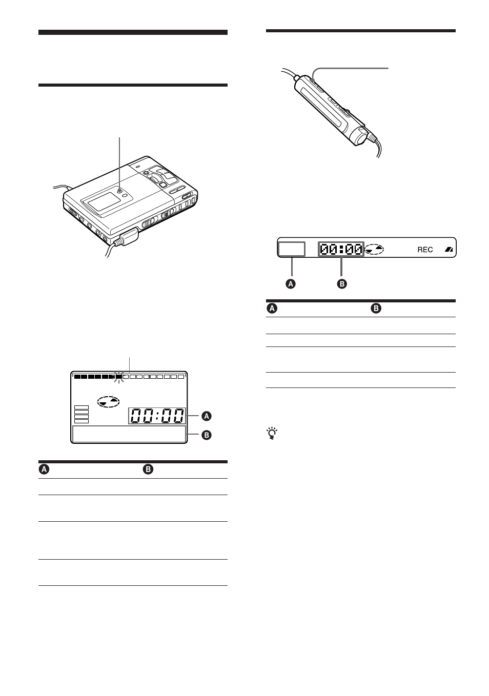 Kontrollera återstående tid eller spelposition, På md-spelaren, På fjärrkontrollen | Sony MZ-R50 User Manual | Page 135 / 212