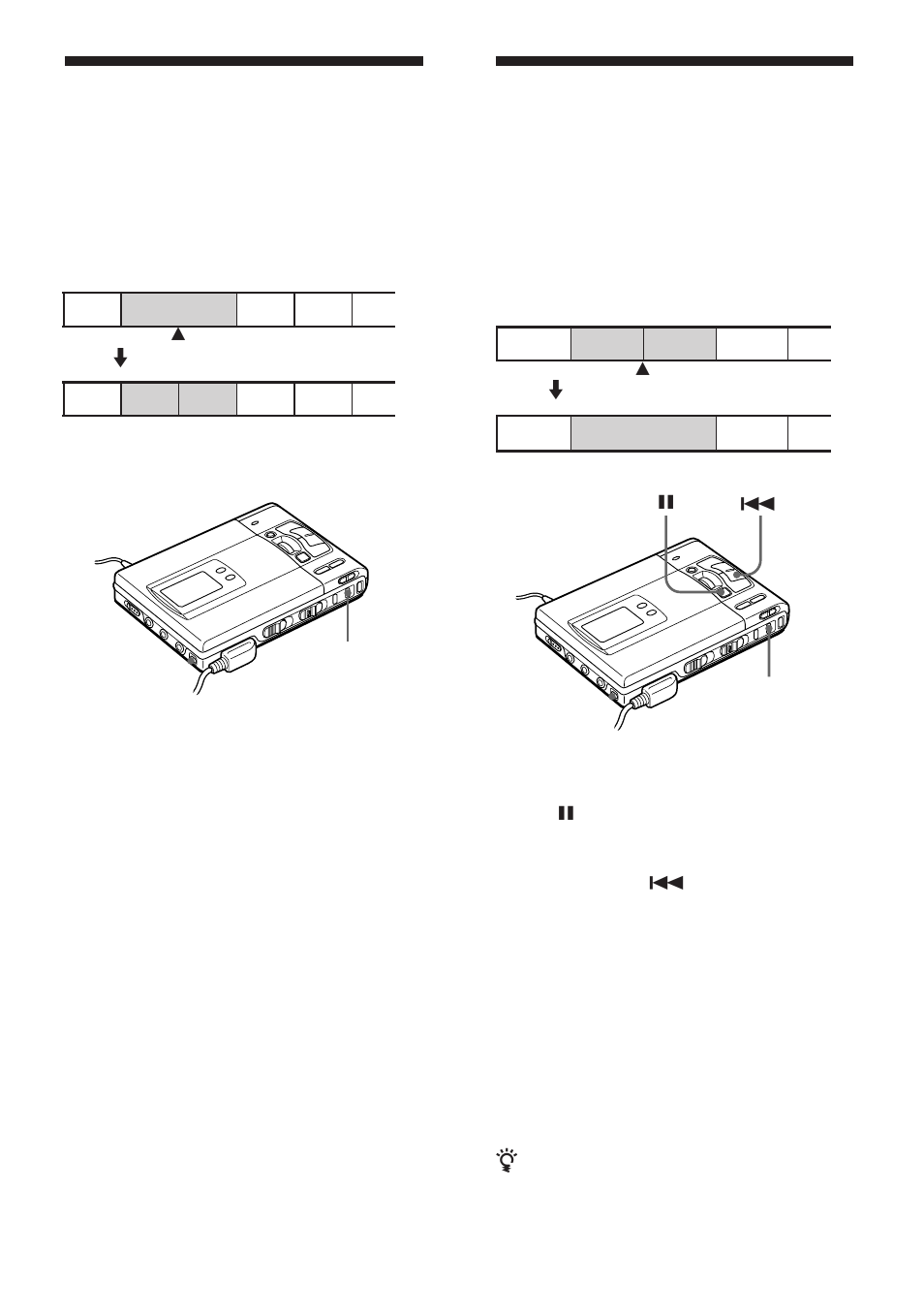 Radera en spårmarkering, Lägga till en spårmarkering | Sony MZ-R50 User Manual | Page 138 / 212