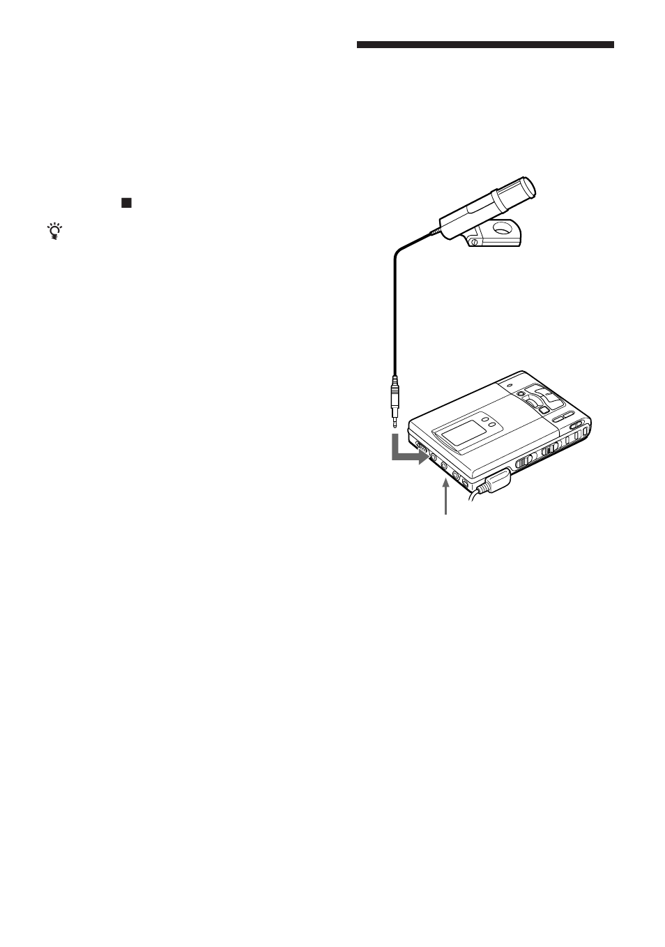 Äänittäminen mikrofonia käyttäen | Sony MZ-R50 User Manual | Page 166 / 212