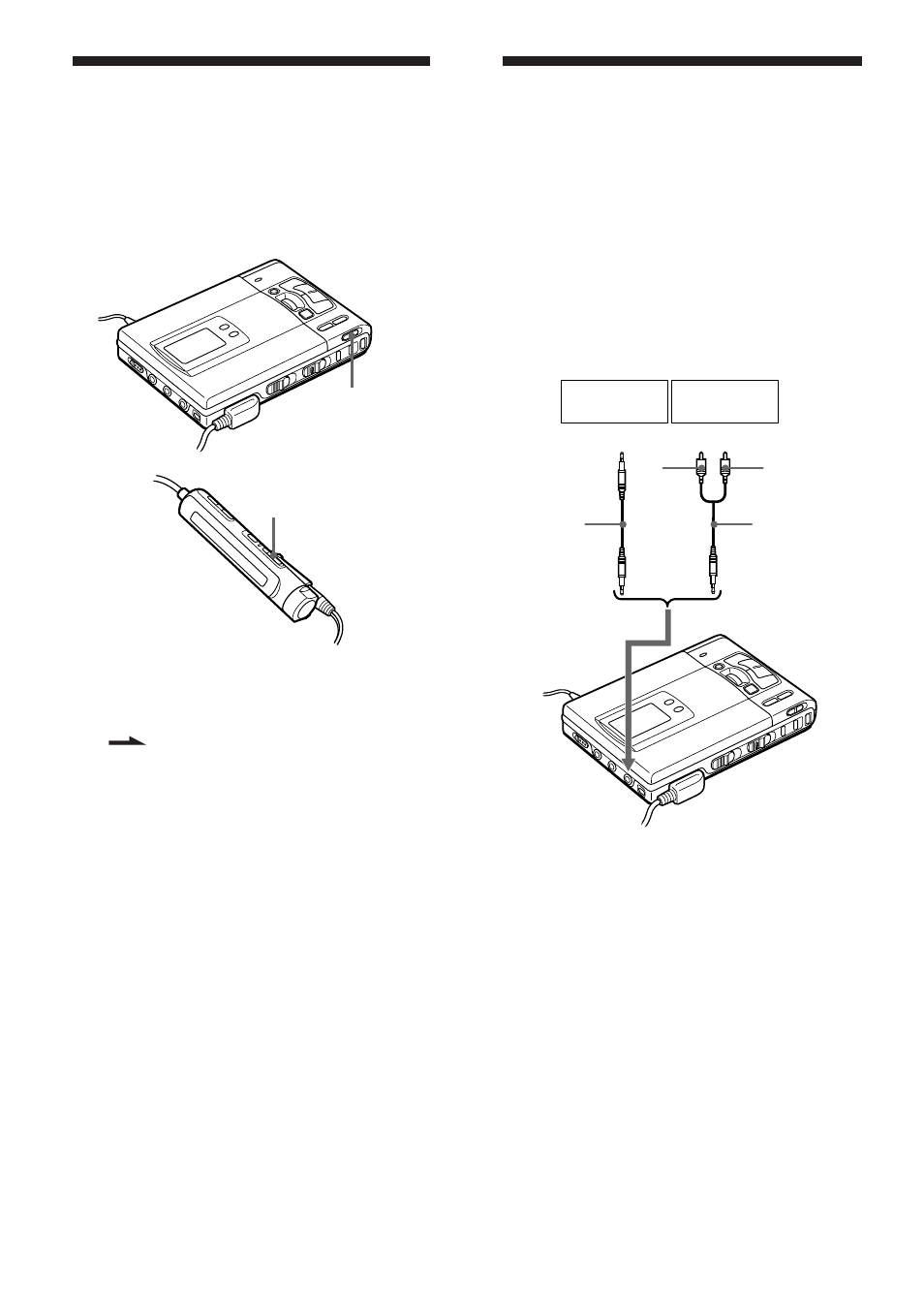 Bloqueo de los controles (hold), Conexión de un sistema estéreo | Sony MZ-R50 User Manual | Page 59 / 212