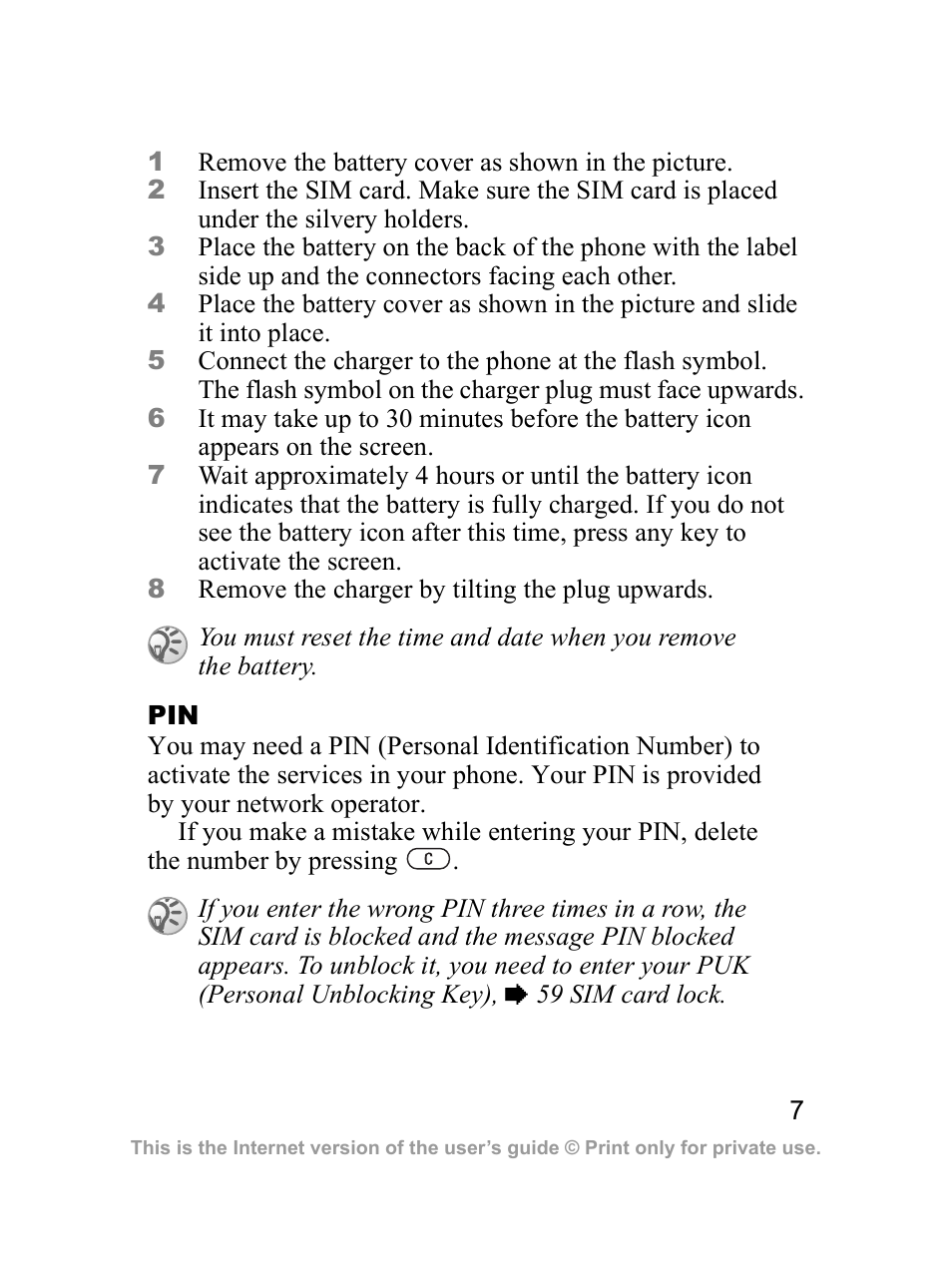 Sony Z300i User Manual | Page 8 / 80