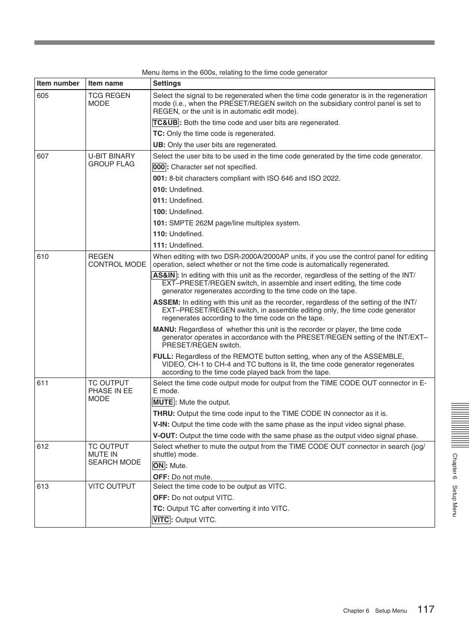 Sony DSR-2000A User Manual | Page 117 / 150