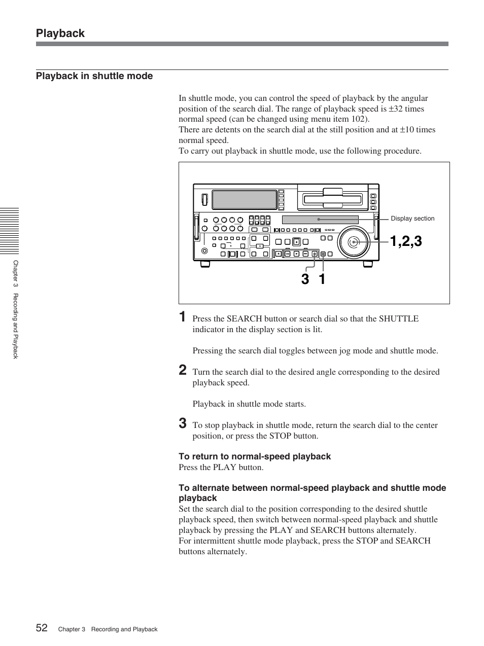 Sony DSR-2000A User Manual | Page 52 / 150