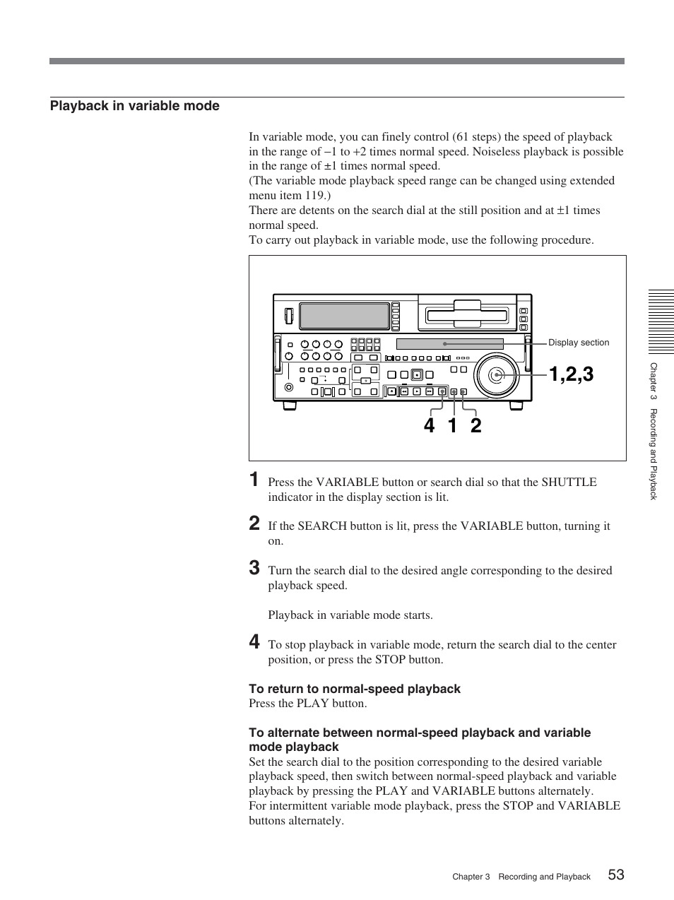 Sony DSR-2000A User Manual | Page 53 / 150