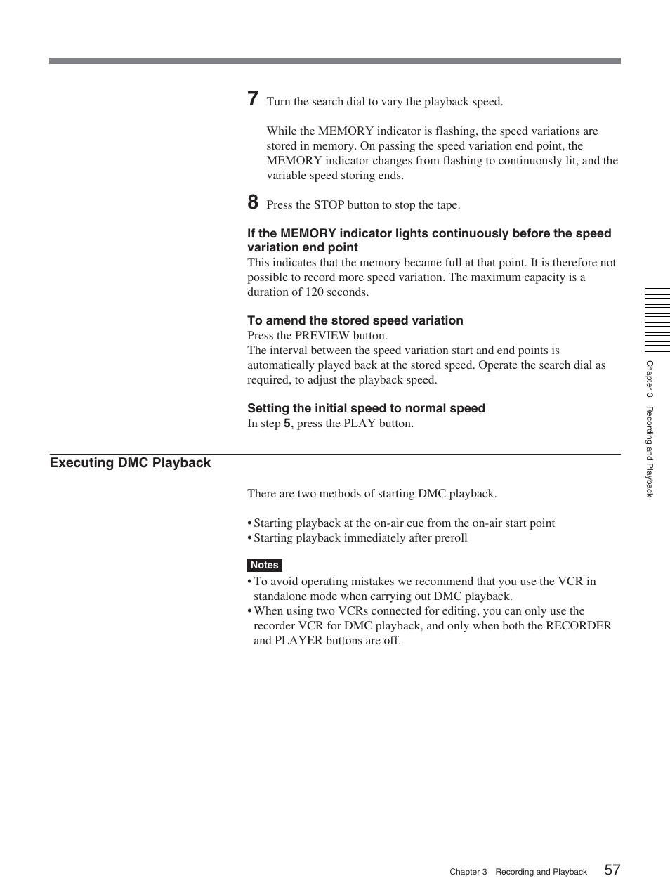 Sony DSR-2000A User Manual | Page 57 / 150