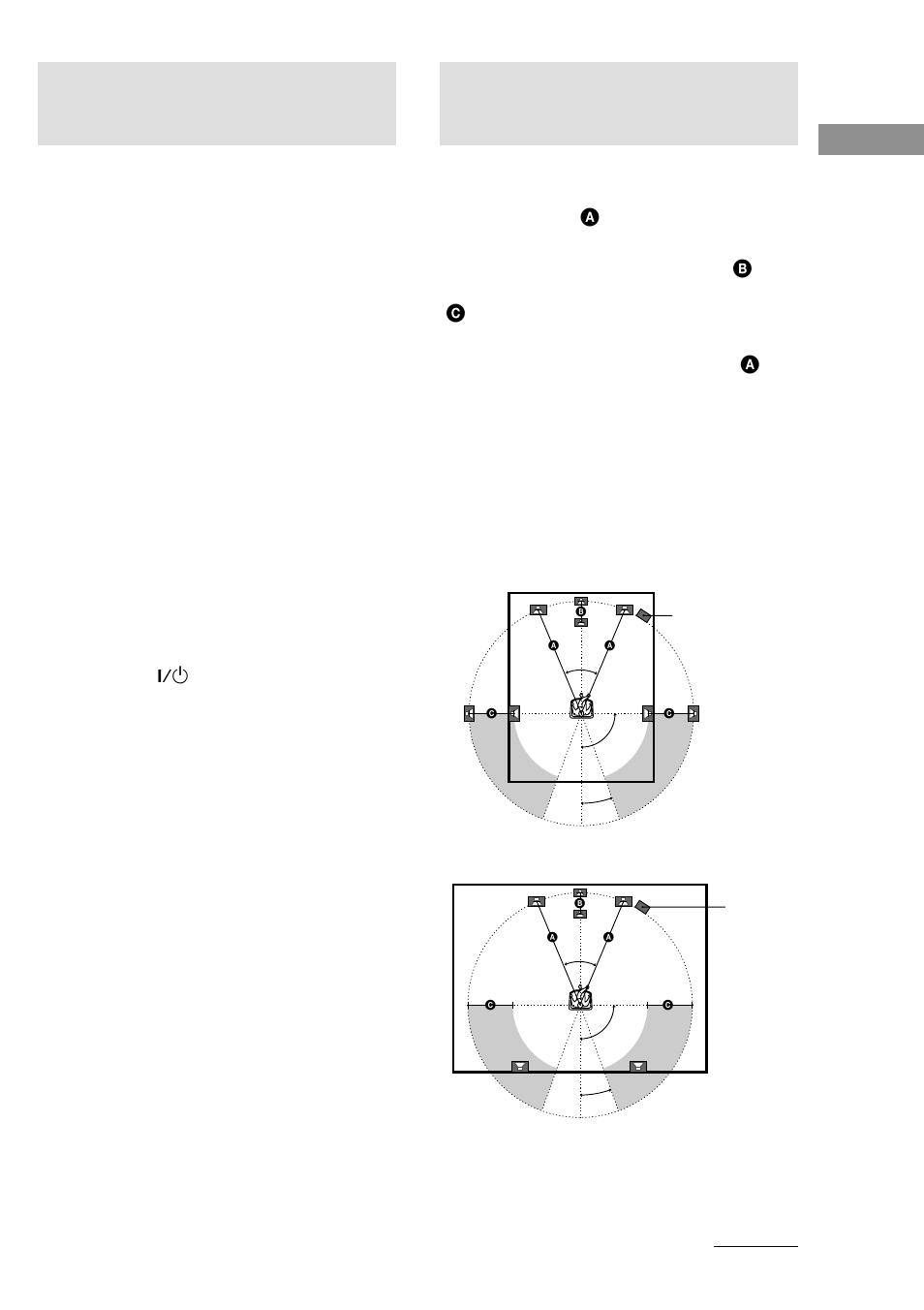 Performing initial setup operations, Multi channel surround setup | Sony HT-SL7A User Manual | Page 13 / 36