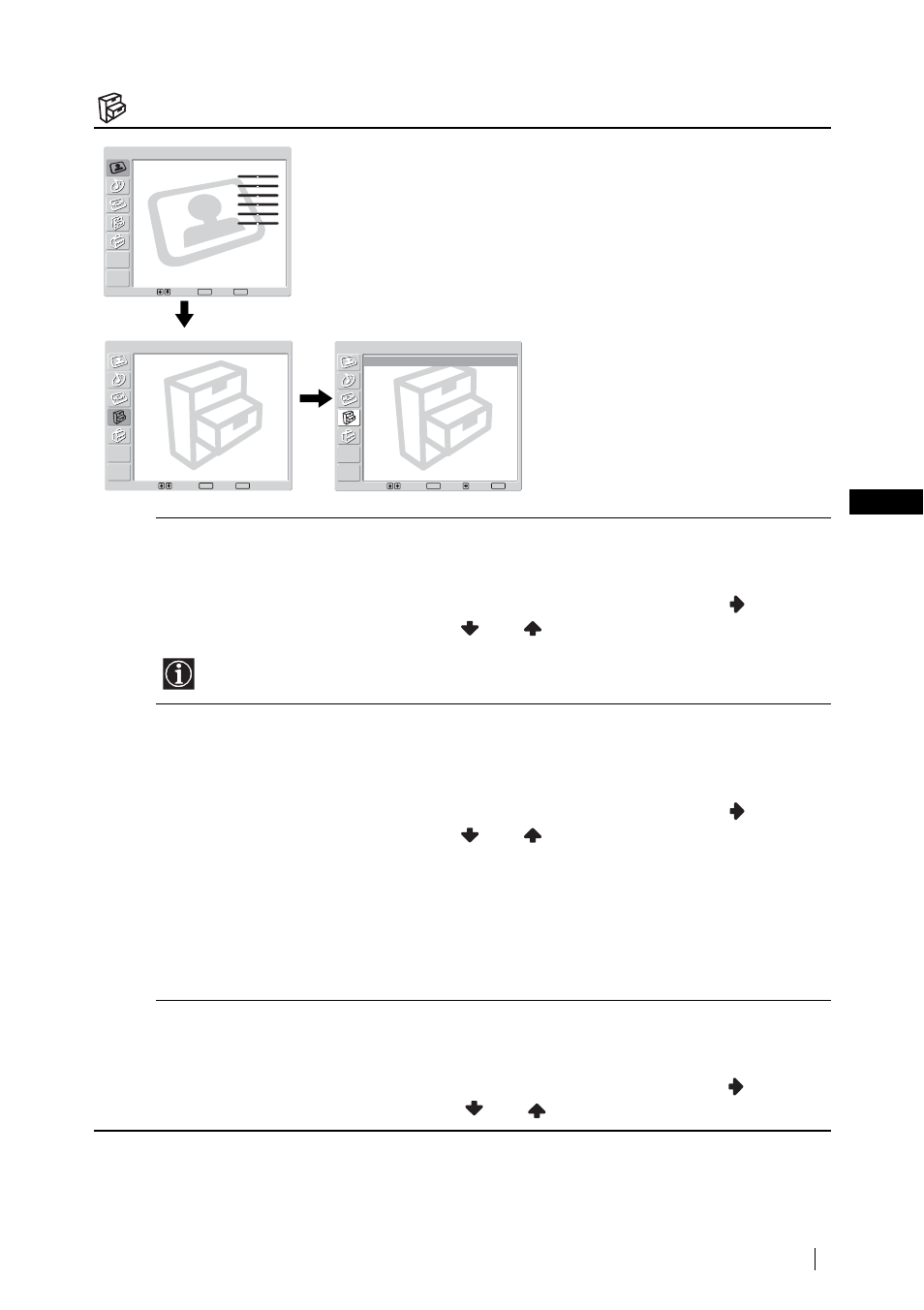 Funktionen | Sony WEGA KLV-17HR2 User Manual | Page 103 / 248