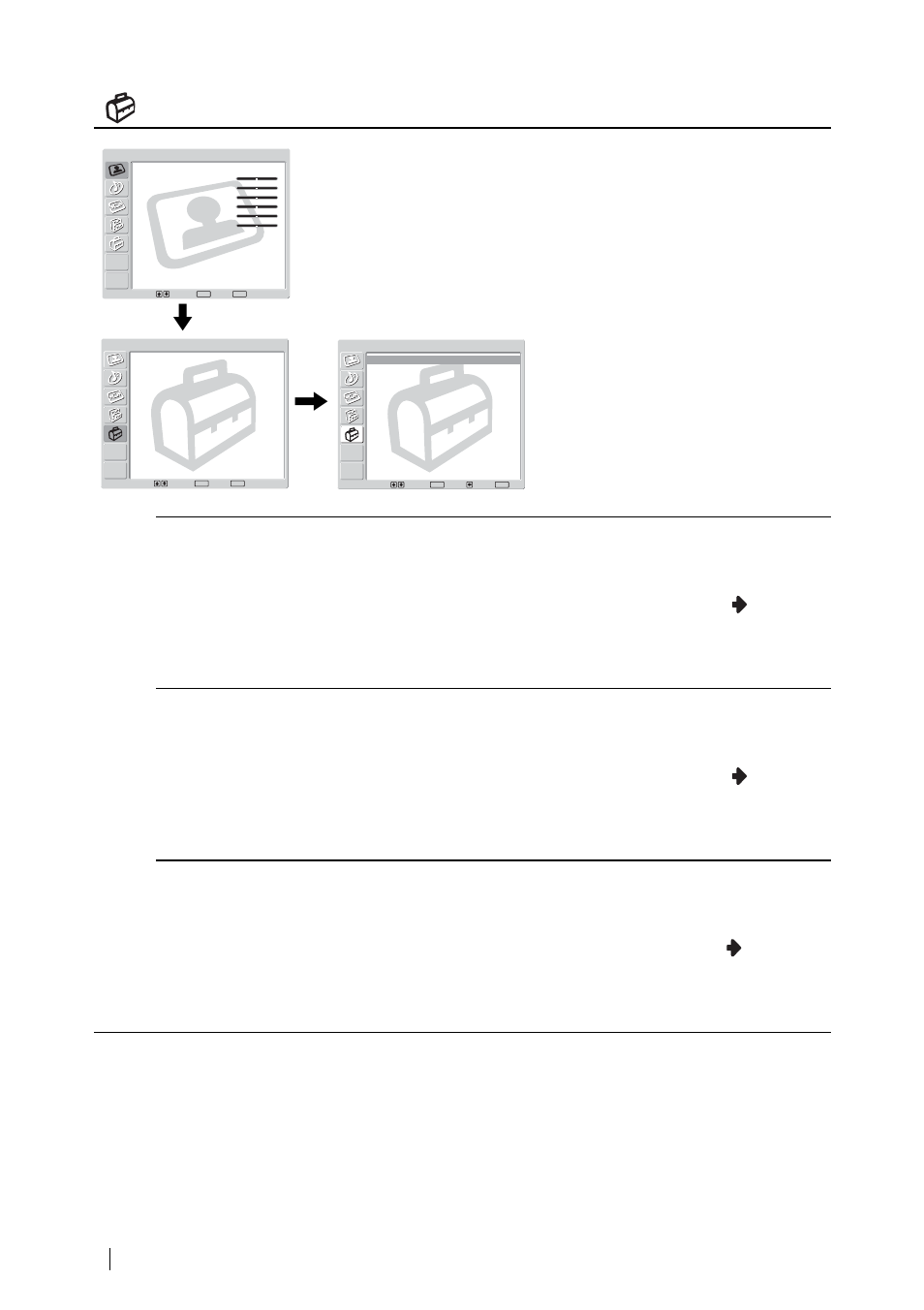 Grundeinstellungen | Sony WEGA KLV-17HR2 User Manual | Page 104 / 248