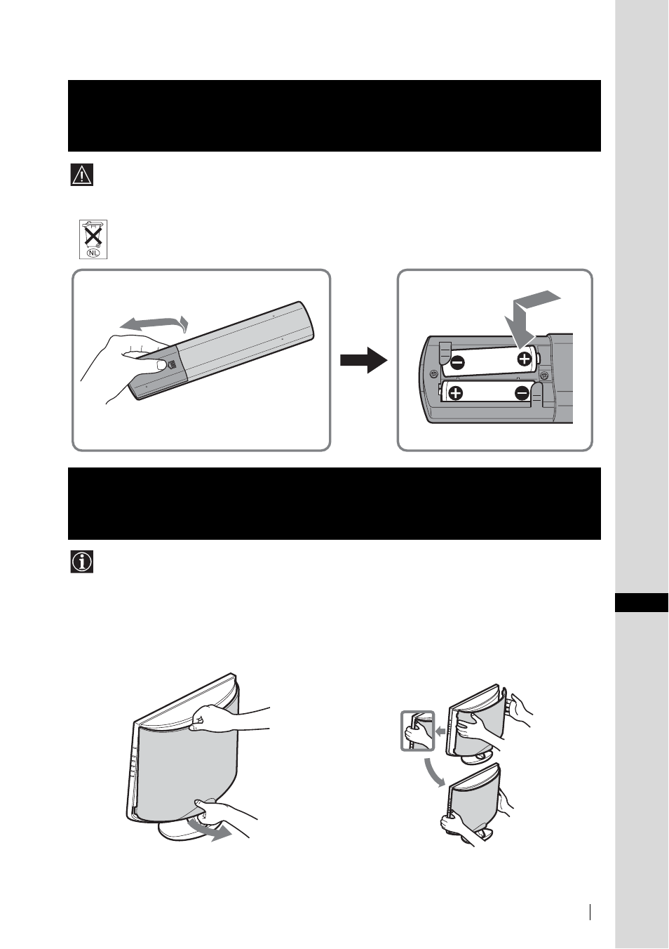 Be k n op te ge b rui ks g id s | Sony WEGA KLV-17HR2 User Manual | Page 193 / 248