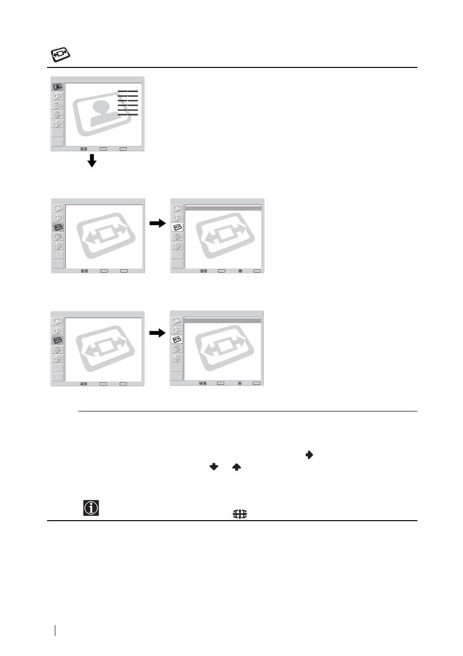 Screen control, Menu system | Sony WEGA KLV-17HR2 User Manual | Page 38 / 248