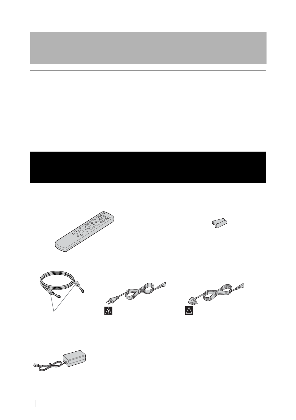 Quick start guide, Checking the accessories supplied | Sony WEGA KLV-17HR2 User Manual | Page 6 / 248