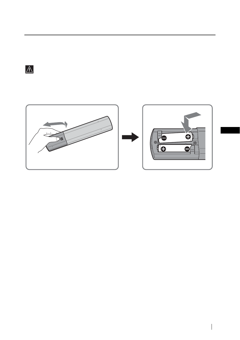 Installation, Einlegen der batterien in die fernbedienung | Sony WEGA KLV-17HR2 User Manual | Page 87 / 248