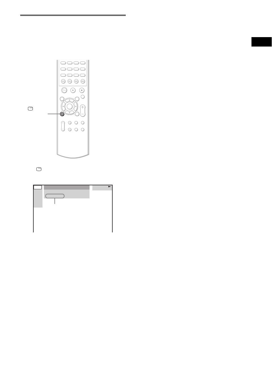 Checking the date information (jpeg only), Pla y ing d iscs 45, The control menu appears | Sony DAV-BC250 User Manual | Page 45 / 84