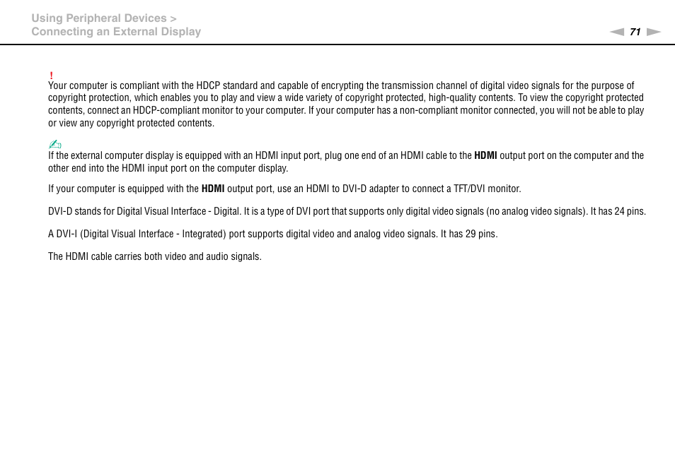 Sony VAIO VGN-FW User Manual | Page 71 / 159