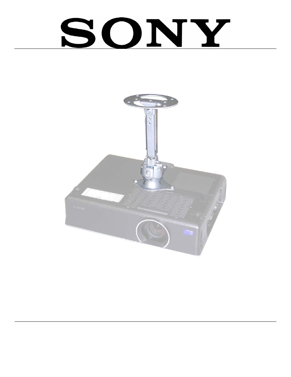 Sony PAM-200 User Manual | 8 pages