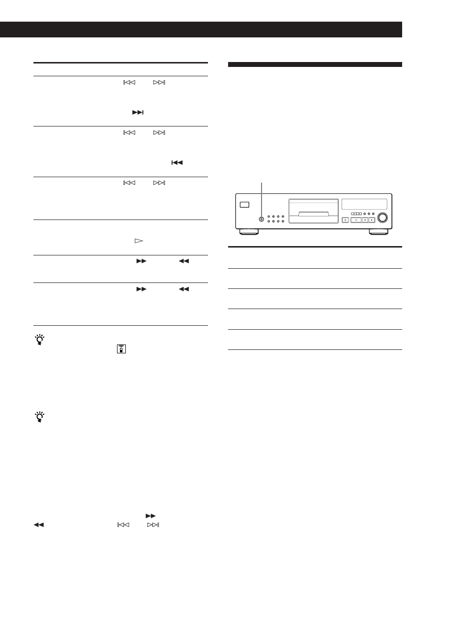 Lecture de disques compacts | Sony CDP-XB920E User Manual | Page 31 / 64