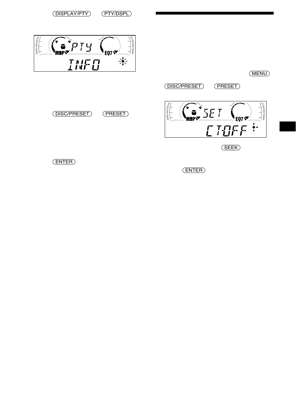 Setting the clock automatically | Sony XR-L500X  RU User Manual | Page 15 / 146