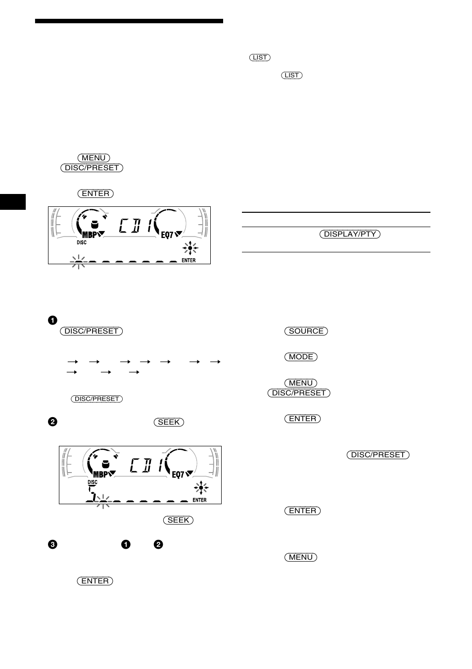 Labelling a cd, Disc memo, 22 labelling a cd | Sony XR-L500X  RU User Manual | Page 22 / 146