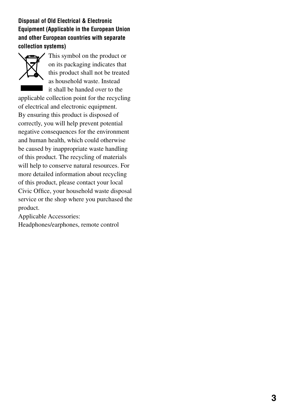 Sony D-NF431 User Manual | Page 3 / 44