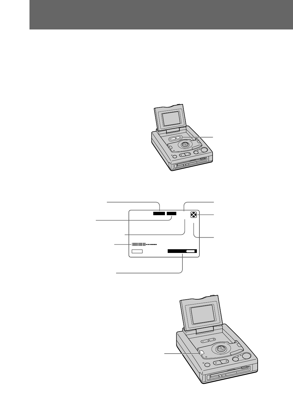 Recording images, If two or three source units are connected, The indicators during recording | Sony MVC-FDR1 User Manual | Page 14 / 72