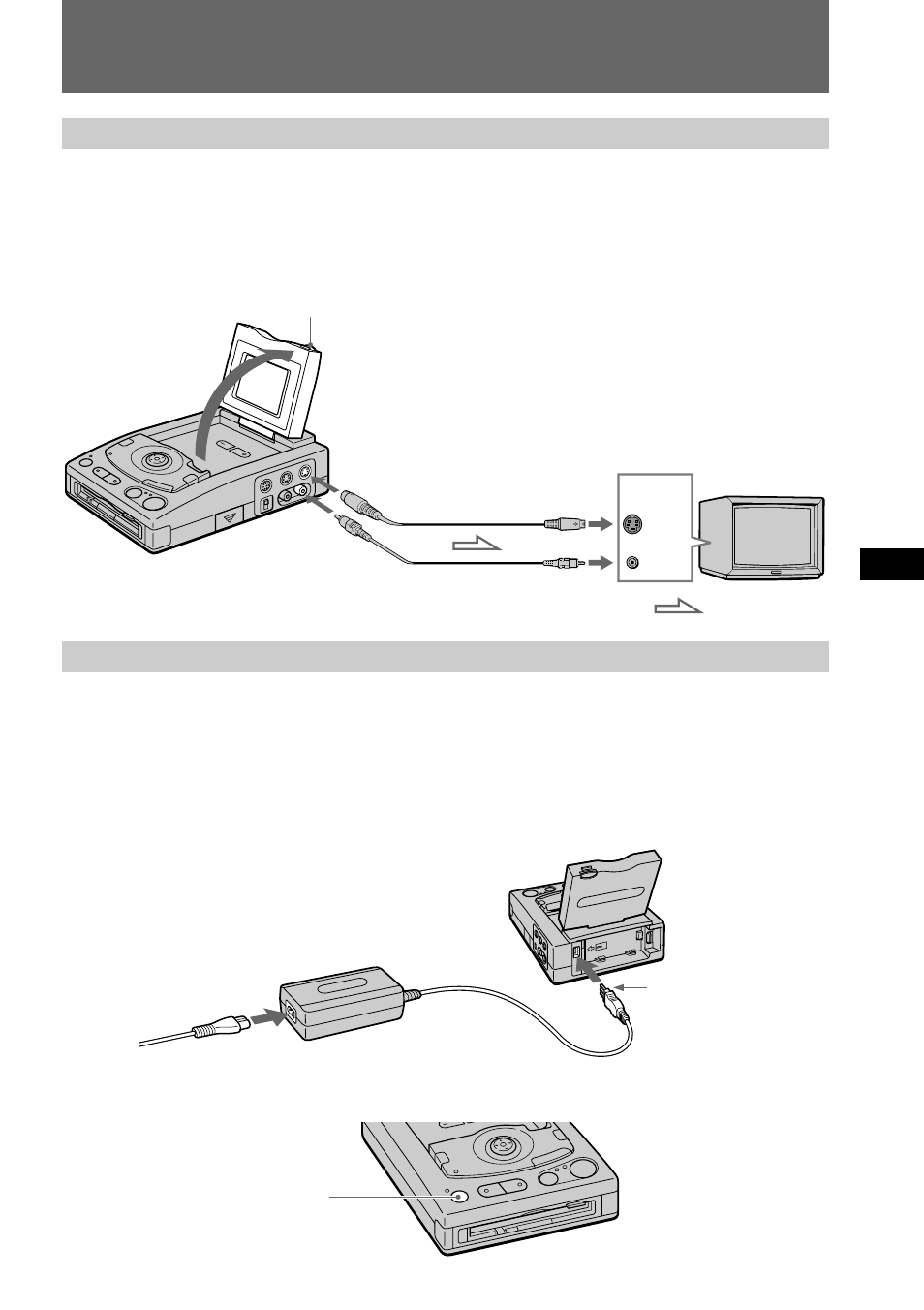 Preparativos | Sony MVC-FDR1 User Manual | Page 41 / 72